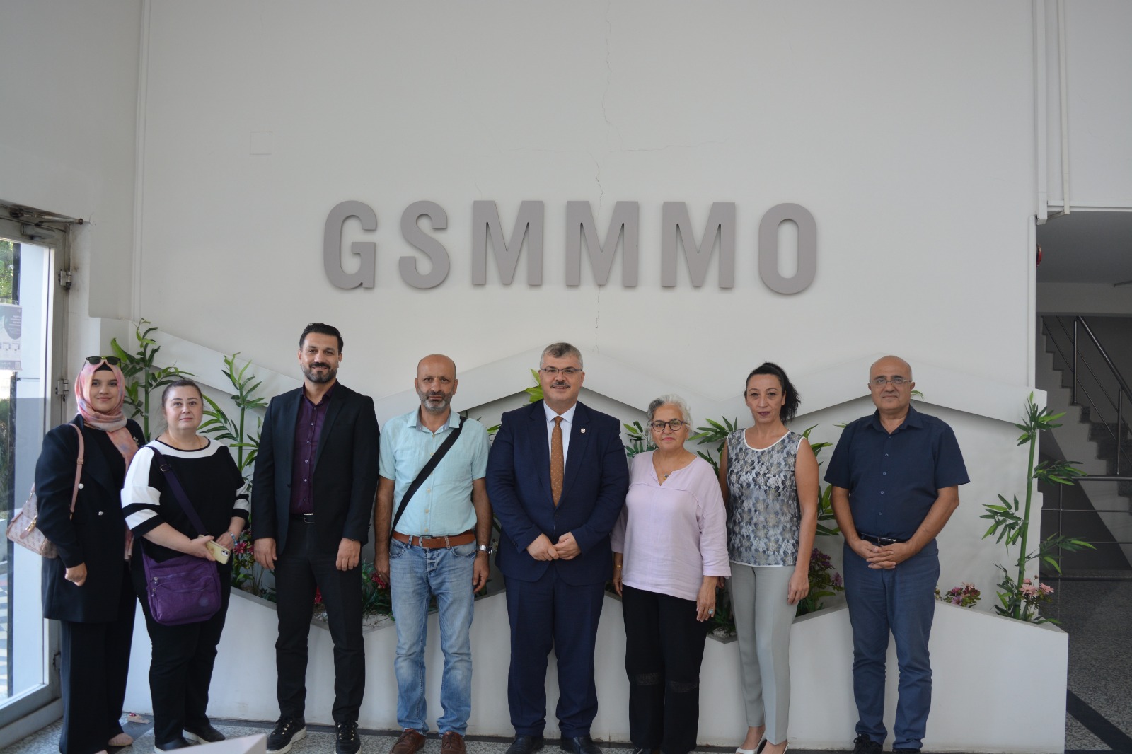 Gaziantep Kent Konseyi Göç ve Sığınmacılar Çalışma Grubu, GSMMMO ziyareti 